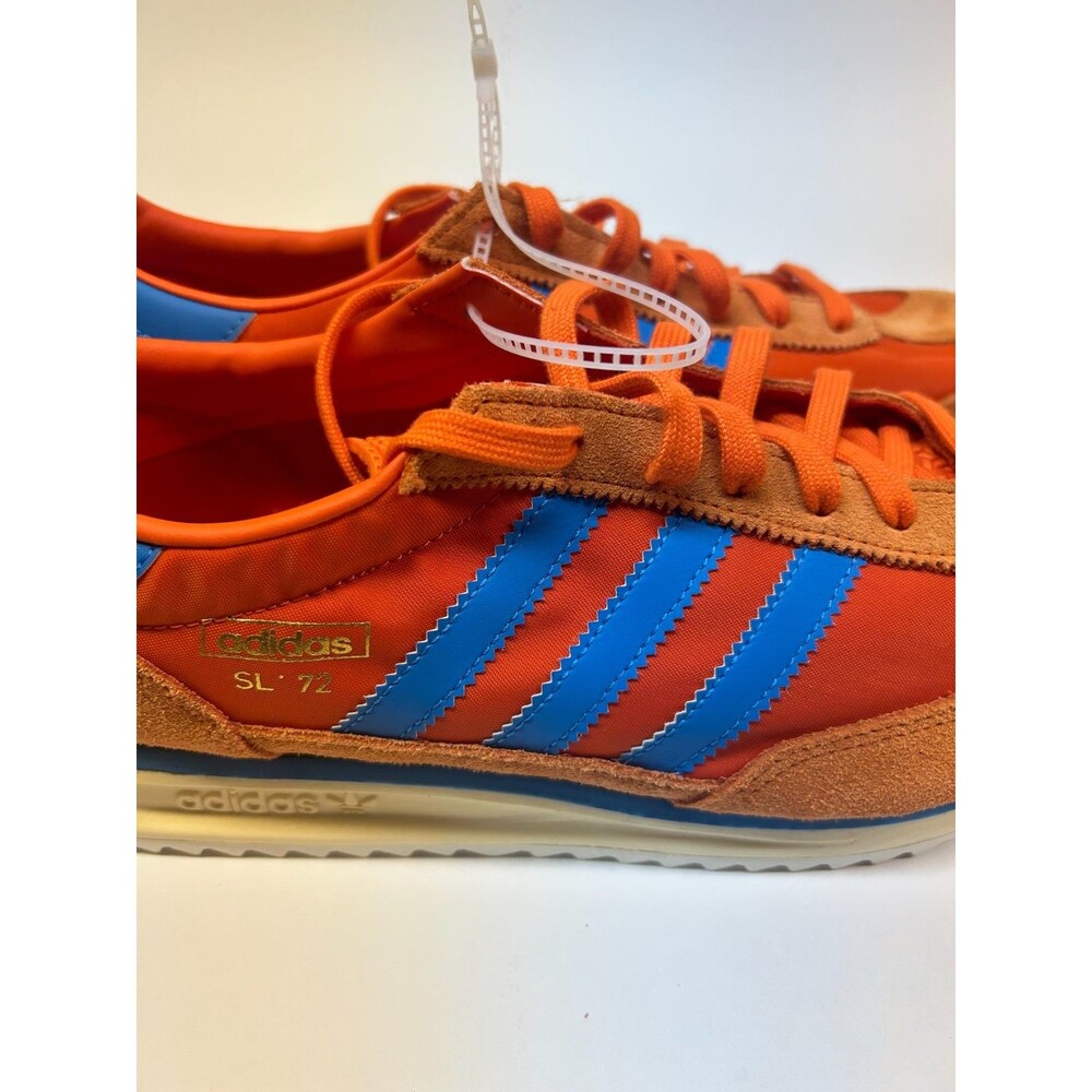 Adidas SL 72 RS Shoes Mens 10.5 Orange Blue Rare Retro Trainers JS0748 Classic - Picture 2 of 6